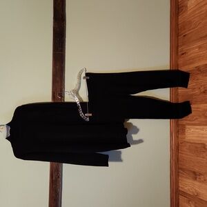 Cable and Gauge black tunic outfit